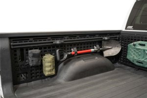 Ram TRX Bed Side Molle Panels - Driver Full Set - Addictive Desert Designs - Molle Pattern - Hammer Black - `21-`23